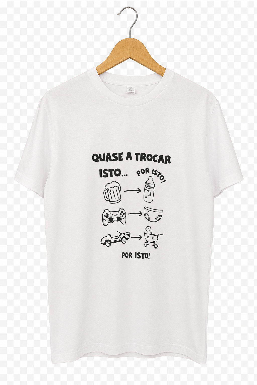 T-shirt personalizada para futuro pai